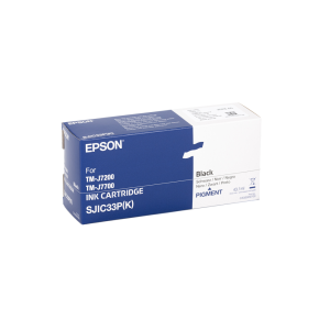 Epson Tintenpatrone, Farbe: Schwarz, passend für: TM-J7200, TM-J7700