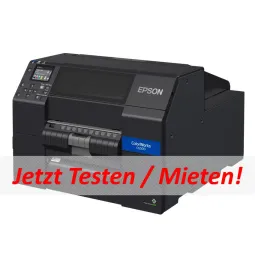 Farbetikettendrucker EPSON ColorWorks C6500Pe BK, Peeler, Display, USB, Ethernet,...