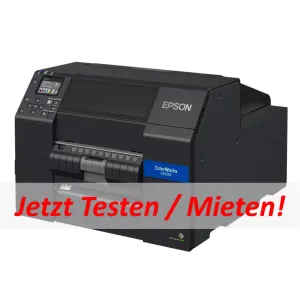 Farbetikettendrucker EPSON ColorWorks C6500Ae (mk), Cutter, USB, Ethernet, Cutter, 12 Monate Garantie* inkl. 1h Online Schulung