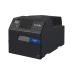 Farbetikettendrucker EPSON ColorWorks C6500Ae BK, Cutter, Dispay, USB, Ethernet, schwarz Druckbreite max. 212mm, 12 Monate Garantie* inkl. 1h Online Schulung