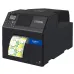 Farbetikettendrucker EPSON ColorWorks D6000, Peeler, Dye Tinte, USB, Ethernet, schwarz Druckbreite max. 108mm, inkl. 1h Online Schulung, 24 Monate Garantie*
