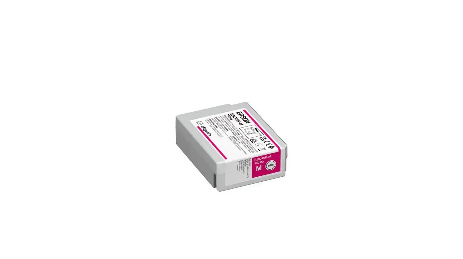 Epson Farbpatrone, magenta, Inhalt: 50 ml, für Epson ColorWorks C4000