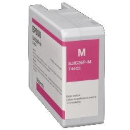 Epson Tintenpatrone, magenta 80 ml, passend für Farbetikettendrucker ColorWorks...