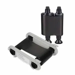 Evolis BLACKFLEX Farbband, Monochrome, bis zu 500 Ausdrucke/Rolle, nur für Papierkarten, passend für: Edikio Access