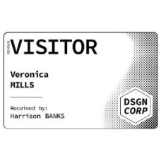 Evolis Papierkarten, 30 mil, 500 Stück, CR-80, Farbe: weiß