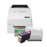 Inventar-Set 2: (farbiger Druck) - Inkjet Etikettendrucker LX500eC mit passenden Etiketten und einer Patrone, mit 30 Minuten Online Schulung, 3 Jahre Garantie*