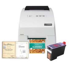 Weinflaschen Set 2 - Inkjet Etikettendrucker LX500eC mit passenden Vintage Etiketten und...