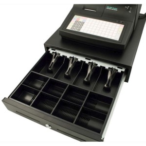 Sam4s NR-510 Registrierkasse mit Thermodrucker und Flachtastatur - inkl. TSE Modul 5 Jahre nach KassenSichV 2020