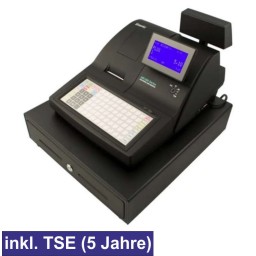 Sam4s NR-510 Registrierkasse mit Thermodrucker und Flachtastatur - inkl. TSE Modul 5...