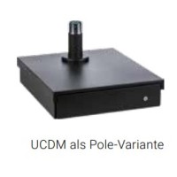 Anker UCDM Pole Version, anthrazit inkl.: Einsatz: 4 Scheinfächer, 8 Münzfächer, herausnehmbar, USB, Ethernet, RJ11, Anschluß an Kassendrucker