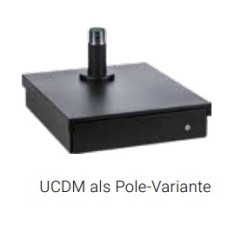 Anker UCDM Pole Version, anthrazit inkl.: Einsatz: 4 Scheinfächer, 8 Münzfächer, herausnehmbar, USB, Ethernet, RJ12