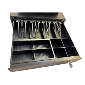 SAMPOS ECR-220 II Elektronische Registrierkasse für GdPdU konforme Kassenvorgänge mit kleiner Schublade