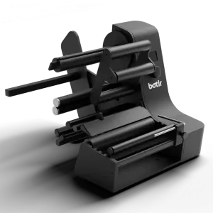 Labelmate botlr Etikettiergerät für Flaschen, Dosen und runde Gläser (Wein, Marmelade, Whisky, Gin Honig bis 120mm Durchmesser inkl. 30 Minuten Online Schulung