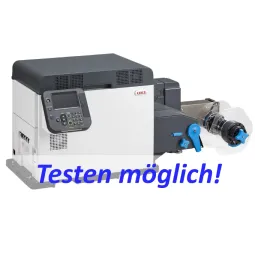 OKI Pro1050 Etikettendrucker mit fünf Farben: Laser mit weißem Toner vom OKI Partner...
