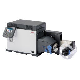 OKI Pro 1040 Etikettendrucker für dauerhafte Etiketten, Rollen-Laserdrucker - von Rolle...