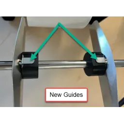 Verbesserte Aufwickel-Führung für Trägermaterial des Primera AP380e und PL400e