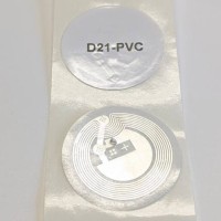 RFID PVC Aufkleber mit 30mm Durchmesser und NXP MIFARE DESFire EV2 2K Chip