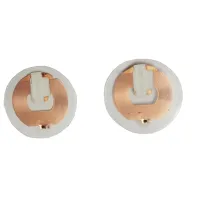 Führerschein RFID Aufkleber/Label, HF, NFC, 18mm rund, zerstört bei Ablösen, mit NTAG213 Chipset