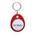 RFID personalisierbarer Schlüsselanhänger/Keyfob MIFARE® Classic mit Wunschchip bestücken, Kunststoff, verschiedene Farben für Zugangskontrolle, Identifizierung u.v.m.