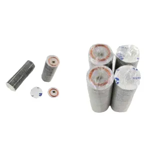 RFID-Aufkleber Coin tag, Fudan F08, transparent , 25mm Durchmesser, 13,56Mhz