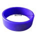 Glattes RFID Wristband Silikon, in versch. Farben mit Wunschchip