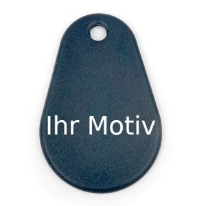 RFID personalisierbarer MIFARE® Schlüsselanhänger/Keyfob mit Ihrem Wuschchip bestücken,...
