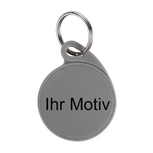 RFID personalisierbarer Schlüsselanhänger/Keyfob mit Wunschchip bestücken,...