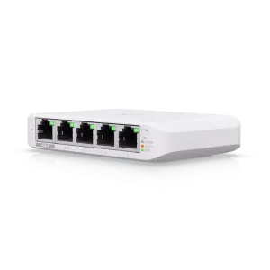Ubiquiti UniFi Switch Flex Mini – Kompakter 5-Port Gigabit Switch für Arbeitsplatz & Büro