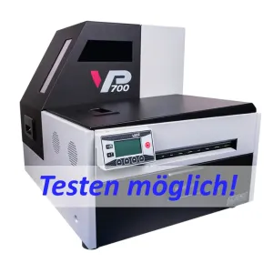 VIPColor VP700 Farbetikettendrucker inkl. 2h Schulung - Komplett Kit für besten Farbdruck