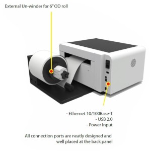 VIPColor VP600 Drucker inkl. 2h Schulung, Farbetikettendrucker ideal für Startups oder Filialeinbindungen