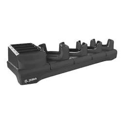 Zebra Ladestation, lädt 4x Gerät und 4x Ersatzakku, inkl.: Netzteil, DC-Netzkabel,...