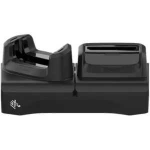 Zebra 2-Fach Ladestation, lädt ein Gerät und einen Ersatzakku, kompatibel mit Schutzhülle...