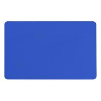 Zebra Premier Karte, blau aus PVC, 30mil (0,76mm) Stärke im ISO Kartenformat bedruckbar