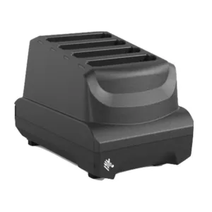 Zebra Akkuladestation, 4-Fach, separat bestellen: Netzteil, DC-Netzkabel, Netzkabel, passend für: TC53, TC58, TC73, TC78, TC53e, TC58e