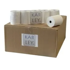 Thermorollen 80mm x 80m (BxH), 12mm Kern - 48gr Papier, VPE je 50 Bonrollen in der Box aus Deutschland