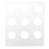 Primera Eddie - manuelles Tablett - 25/40 mm 3x3 Radius (MM) (9 Löcher mit 25 mm Durchmesser; für Objekte mit maximaler maximal 40mm Außendurchmesser), z.B. für Kekse, Plätzchen, Cookies u.v.m