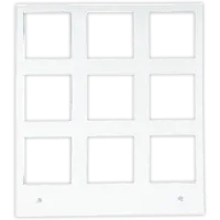 Primera Eddie - manuelles Tablett 30mm, 3x3 Quadrate, z.B. für Cookies, Plätzchen, Kekse u.v.m