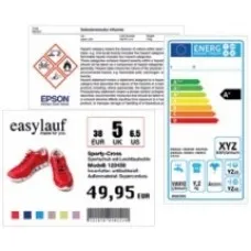 Farbetikettendrucker EPSON ColorWorks C3500 Farbetikettendrucker mit Cutter, USB, Netzwerkanschluss, für Regal- und GHS / BS-Etiketten und Etiketten-Software Nicelabel  inkl. 30 Minuten Online Schulung
