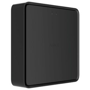 AJAX EN54-zertifizierter Funk-Repeater für drahtlose Brandschutzsysteme, Fire ReX Jeweller Schwarz