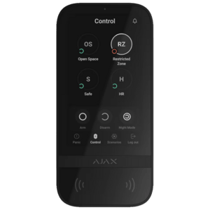 Ajax KeyPad TouchScreen Jeweller Weiß
