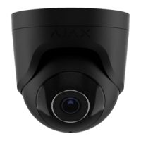 Ajax TurretCam (5 Mp/2.8 mm), kabelgebundene IP-Überwachungskamera, PoE, 3 Achsen...