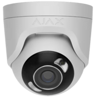 Ajax TurretCam kabelgebundene IP-Überwachungskamera mit hybrider Beleuchtung (HL) (5...