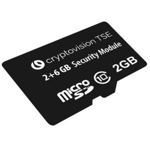 cryptovision TSE v2, microSD 8GB Laufzeit 5 Jahre  (Genaue Restzeit auf Anfrage)