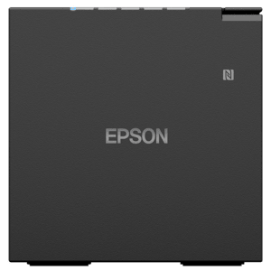 Epson TM-M50II, Near End Sensor, Cutter, USB, RS232, Ethernet, schwarz - Kompakter Thermo-Bondrucker für hohe Druckvolumen
