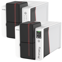 Evolis Primacy 2,  Thermotransfer, beidseitig, kontaktlos, beidseitig, 12 Punkte/mm (300dpi), Display, USB, Ethernet, Kit