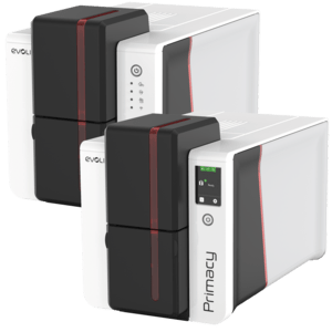 Evolis Primacy 2, Thermotransfer, kontaktlos, beidseitig, 12 Punkte/mm (300dpi), USB, Ethernet