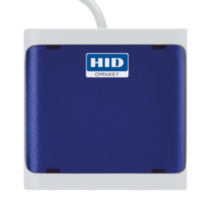 HID OMNIKEY 5027, RFID Desktop Leser (HF 13.56 MHZ) USB A für Seos®, iCLASS SE®, MIFARE® Classic® und MIFARE DESFire® EV1 sowie NFC u.a.