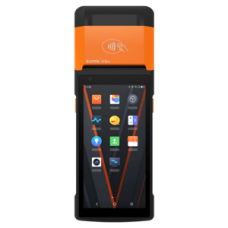 Mobile Kasse SUNMI V2s mit 2D Scanner und Bondrucker sowie  WLAN, 4G, NFC, Android, GMS und 5" Bildschirmdiagonale