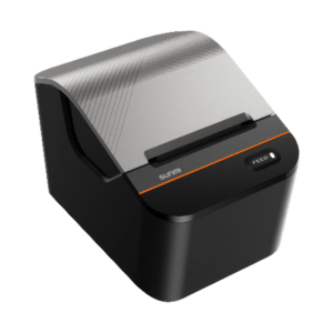 Sunmi NT220 58 mm Bondrucker mit 203 dpi Auflösung, 150mm/s Geschwindigkeit, USB-C, RJ12 und Bluetooth BLE-Konnektivität. Verfügt über 8MB Flash-Speic