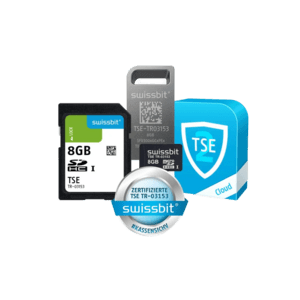 Swissbit TSE v2, USB-Stick, 8 GB, vereinzelt, Zertifikatslaufzeit 5 Jahre